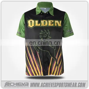 Wholesale Custom Motorcycle Clothing Sublimation Polyester Racing Jerseys thumbnail-1