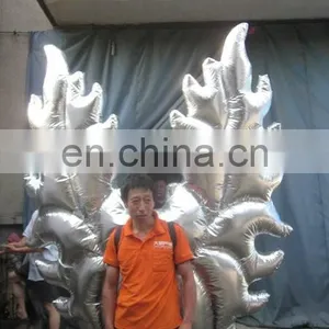 New Style Customized Multicolor Inflatable Angel Wings Costume thumbnail-6