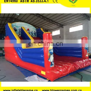 Inflatable Smurfs Dry Slide on Promotion and Available 8x5x7m thumbnail-3