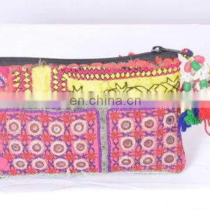 VINTAGE TRIBAL Banjara CLUTCH BAG Purse Handbag HandMade thumbnail-1