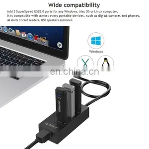 Wholesale Free Shipping USB3.0 HUB, Splitter, RJ45 Network Card thumbnail-6