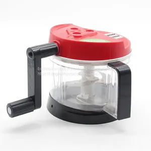 Grater and Plastic Egg Whisk Swift Chopper, Manual Smart Chopper Meat Grinder thumbnail-3