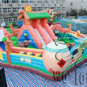 Inflatable Air Castle, Inflatable Bounce Castle, Bouncy House for Sale thumbnail-1