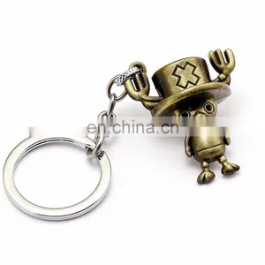 Anime One Piece Keychain Figure Model Tony Chopper Key Ring thumbnail-1
