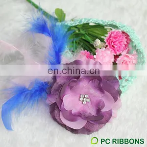 PC High Quality Baby Headband With Feather thumbnail-1