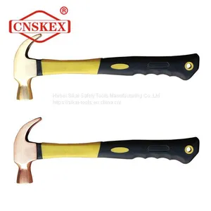 Beryllium Copper Aluminum Bronze Claw Hammer Industrial Tools Supply thumbnail-1
