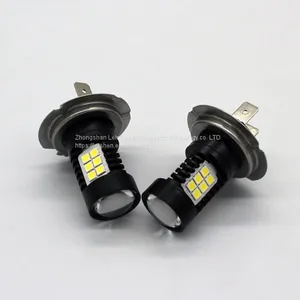 New LED Fog Lamp LED Headlight 22 SMD3030 Lamp 22WH7H4 LED Light Bulb thumbnail-5