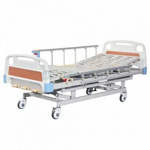 AG-BMS003 Economic Price Medical Equipment Manual Moving Hospital Bed thumbnail-1