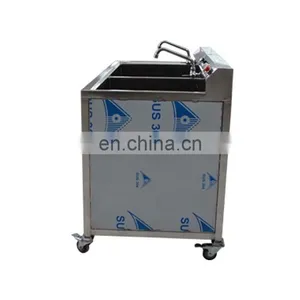 Dual Tank Vegetable Tomato Blueberry Celery Fruit and Vegetable Cleaning Machine thumbnail-7