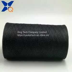 Black Ne21/2plies 10% Stainless Steel Blend 90% Polyester Fiber for Touch Screen Gloves Perfect Hand Feeling -XT11323 thumbnail-4