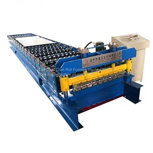 Trapezoid Roof Sheet Roll Forming Machine for South Africa thumbnail-1