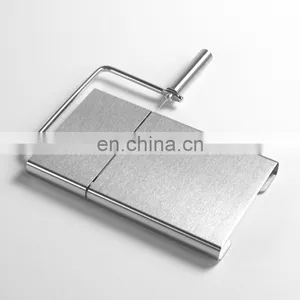 High Quality Stainless Steel Butter Cutter Cheese Slicer With Replaceable Wire thumbnail-4
