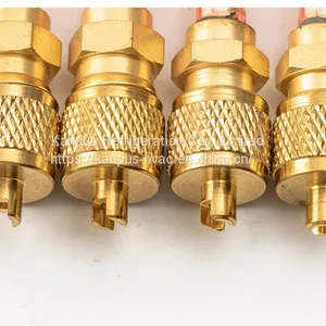 Brass Switch Connector With Brass Cap (brass Fitting) thumbnail-1