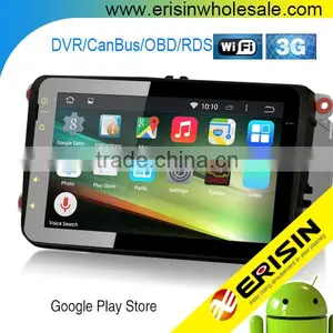 Erisin ES2802V Android 4.4.4 Polo Double Din 8 Inch Car Radio With GPS 3G WiFi thumbnail-1