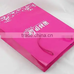 2015 New Design Cheap Custom Shopping Paper Bag With Handle, in Machine Price thumbnail-6
