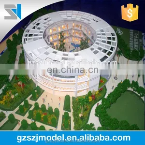 ho Scale Exhibition Model for Real Estate/miniature Architecure Model/modern House Plan thumbnail-1