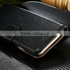 Lichee Pattern Leather Card Wallet for Iphone 6 Flip Leather Wallet Case, Leather Case for Iphone6 4.7" 5.5" thumbnail-4