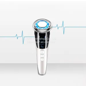 Hot Selling Beauty Instruments Facial Cleansing Hot and Cold Pulse Massager thumbnail-5