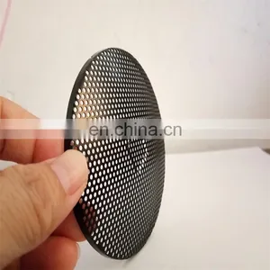 High Precision Manufacture Spray Painted Subwoofer Grill Cover Speaker Metal Protector Mesh Cover thumbnail-3