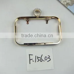 Gold High-grade Metal Purse Frame thumbnail-3