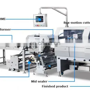 Cake Wafer Cracker HFFS Multipack Small Pouch Into Plastic Bag Automatic Feeding Packing System thumbnail-3