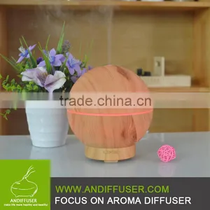 Wholesale Special Design 400ml Green Round Electric Aromatherapy Air Diffuser Machines thumbnail-5