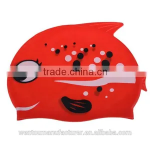 Swimming Cap Silicon Child Diving Waterproof Swimming Cap thumbnail-5