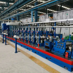 Low Carbon Steel Quick Change High Frequency Welded Cold Formed Tube Mill Pipe Mill Line thumbnail-1