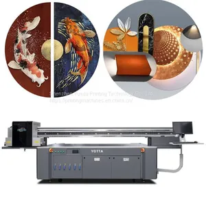 High-End 2513 UV Flatbed Printer With Kyocera Ricoh Konica Heads thumbnail-1