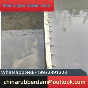 Pillow Type Rubber Dam, Slope Retaining Dam, Supply of Flood Control Retaining Dam, Gas Shield Dam Construction thumbnail-1