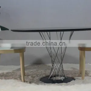 Restaurant Furniture Cyclone Table MDF Dining Table thumbnail-3