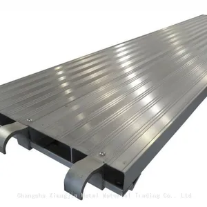7' Aluminum Plank 8'Alu-plywood Plank 10' Aluminum Deck Aluminum Walkboards USA Frame Scaffold thumbnail-1