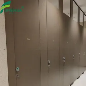 HPL Waterproof Public Toilet Partition/ Bathroom Partition/ Wc Divider Board Toilet Partition thumbnail-2
