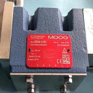 Hydraulic Valve MOOG Moog D634-319C Servo Valve Quality Assurance thumbnail-1