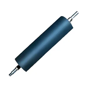 Fluorocarbon Rubber Rollers FKM FPM Roller Toluene Solvent Resistance thumbnail-2