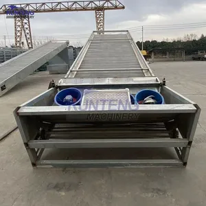 Fully Automatic Mesh Belt Potato Starch Dryer Lemon Peel Drying Machine Fruit Pomace Dehydration Equipment EPC thumbnail-2