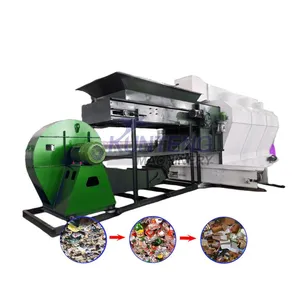 Municipal Waste Recycling Plant Sorting Line Plastic Waste Disposer Iron Sorting Machine EPC thumbnail-1