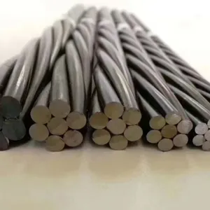 Cabo de arame de aço. 1×3: Elementos de concreto pré-moldados de pequeno tamanho para vigas de curto alcance. thumbnail-1