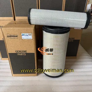 Doosan Daewoo 474-00039 474-00040 Air Filter Doosan For Excavator DX255LC DX255LC-3 thumbnail-2