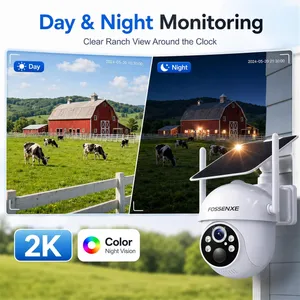4G Solar Powered Outdoor Security CCTV Camera With SIM Card Auto Tracking Remote Monitoring and 64GB Storage thumbnail-5