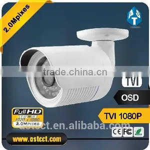 2016 NEW Video Camera IR Bullet Camera 2.0 MP 1080P 3.6mm Fixed Lens CMOS Metal Housing TVI CCTV Camera With IP66 thumbnail-1