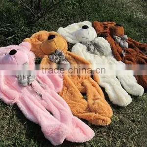 Hot Sale White Unstuffed Teddy Bear Skins for Sale, Unstuffed Teddy Bear Cotton Skins thumbnail-1