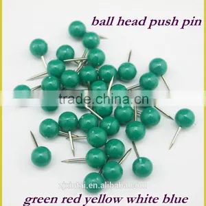 Wholesale 80pcs Bright Color Ball Head Thumb Tacks Push Pins thumbnail-6