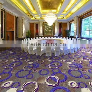 Polypropylene Wilton Carpet for Ballroom, Machine Made Carpet for Guestroom, Banquet Hall Carpet thumbnail-1