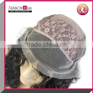 Arison Hair Kinky Curl Lace Front Wig Brazilian Unprocessed Virgin Curly Hair Lace Wig thumbnail-2
