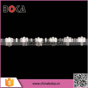 BOKA Bling Bling Small Round Flower Rhinestone Crystal Trims thumbnail-1