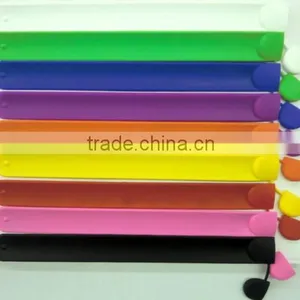 Colorful Eco-friendly Silicon Slap Bracelet Usb Thumb Drive Accept Paypal thumbnail-2
