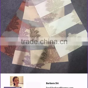 Home Decoration Modern Polyester Carved Flowers Zebra Roller Blind thumbnail-2