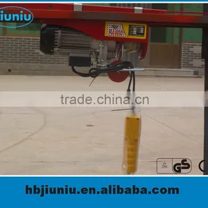 380v 1 Ton Mini Electric Wire Hoist With Trolley thumbnail-5