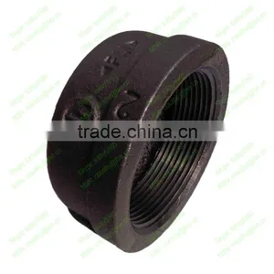 Galvanized Cap 300 Malleable Cast Iron Pipe Fittings thumbnail-1